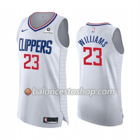 Camiseta Hombre NBA Los Angeles Clippers Lou Williams 23 2019-20 Nike Association Edition Swingman